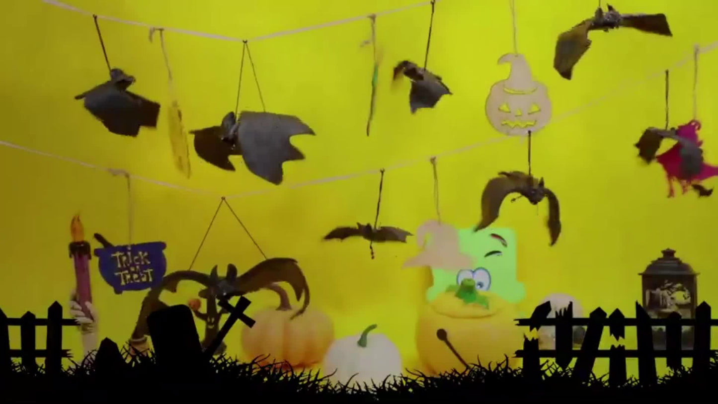 NNETM Halloween Hanging Bat Ornaments Party Decor (12pcs)