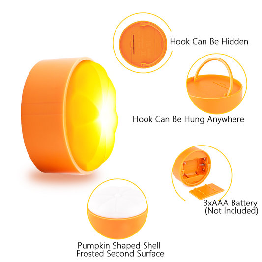 Remote Control Halloween Pumpkin Light