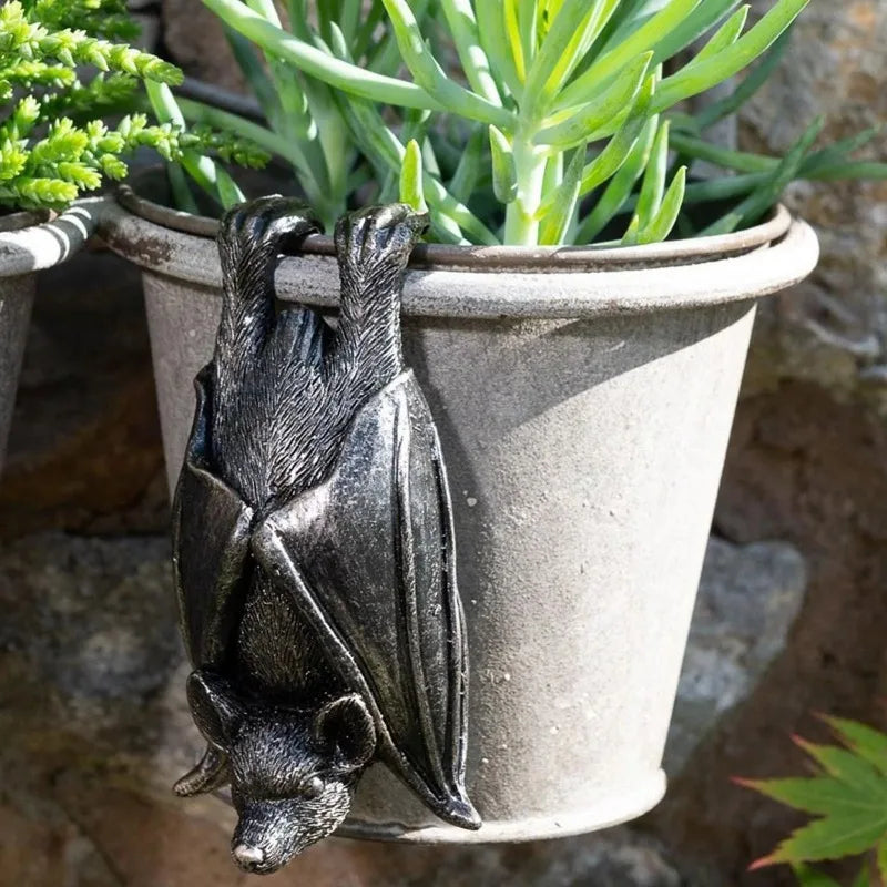 Resin Vampire Bat Statue Halloween Garden Decoration