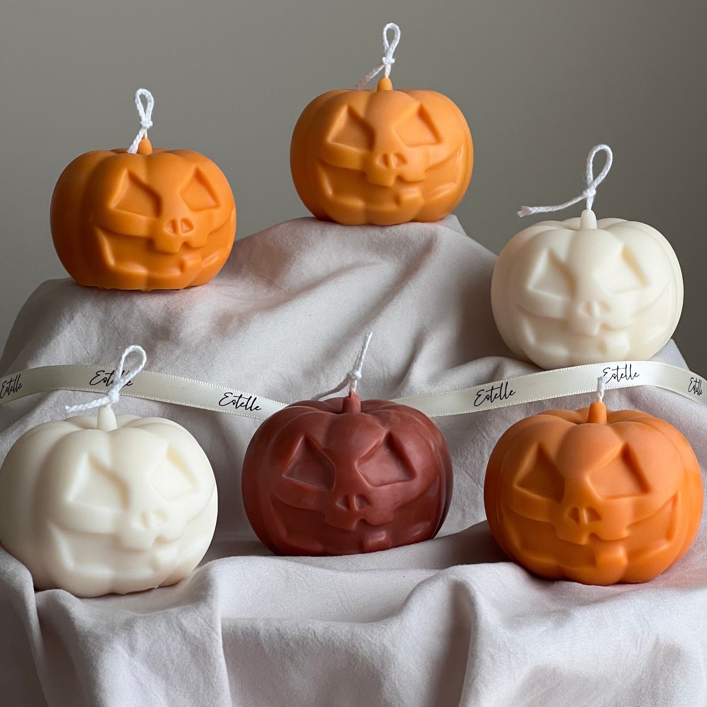 Halloween Pumpkin Candle