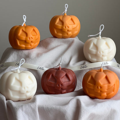 Halloween Pumpkin Candle