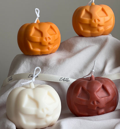 Halloween Pumpkin Candle